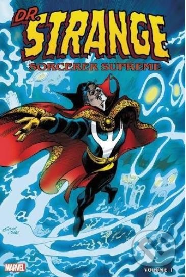 Kniha: Dr. Strange, Sorcerer Supreme (Peter B. Gillis, Roy Thomas a kolektiv). Marvel, 2017 Kniha: Dr. Strange, Sorcerer Supreme (Peter B. Gillis, Roy Thomas a kolektiv). Marvel, 2017