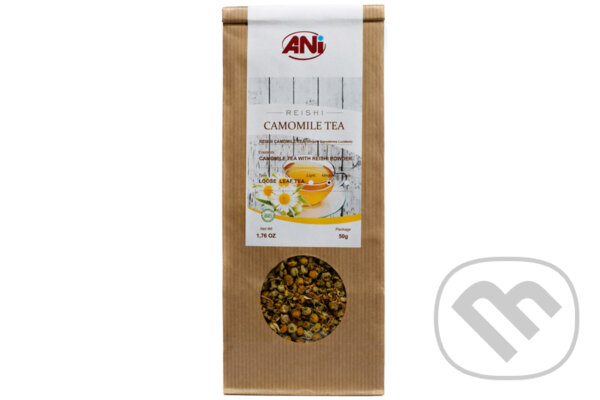 Kávy a čaje: BIO Kamilkový čaj Reishi 50g (Ani). Ani, 2017 Kávy a čaje: BIO Kamilkový čaj Reishi 50g (Ani). Ani, 2017