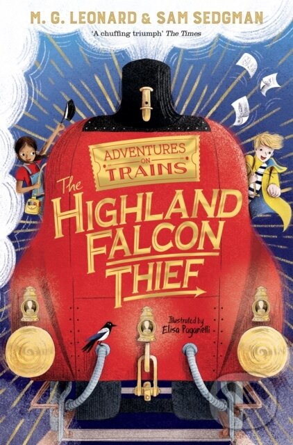 Kniha: The Highland Falcon Thief (M. G. Leonard a Sam Sedgman). Pan Macmillan, 2020 Kniha: The Highland Falcon Thief (M. G. Leonard a Sam Sedgman). Pan Macmillan, 2020