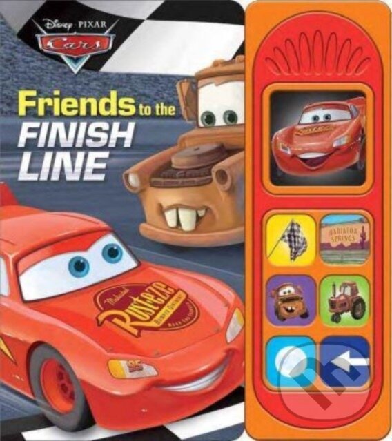 Kniha: Disney Pixar Cars Little Sound Book Friends To Finish Line (P I Kids). Phoenix Press, 2023 Kniha: Disney Pixar Cars Little Sound Book Friends To Finish Line (P I Kids). Phoenix Press, 2023