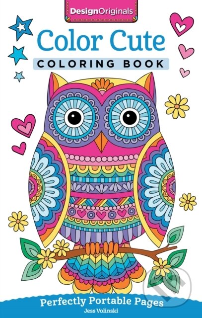 Kniha: Color Cute Coloring Book (Jess Volinski). Design Originals, 2016 Kniha: Color Cute Coloring Book (Jess Volinski). Design Originals, 2016