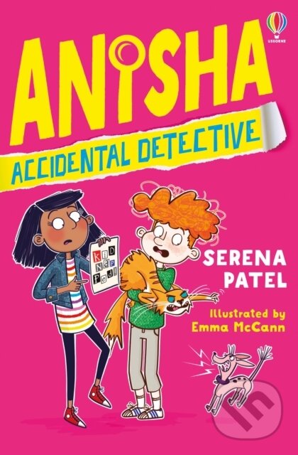 Kniha: Anisha, Accidental Detective (Serena Patel). Usborne, 2020 Kniha: Anisha, Accidental Detective (Serena Patel). Usborne, 2020
