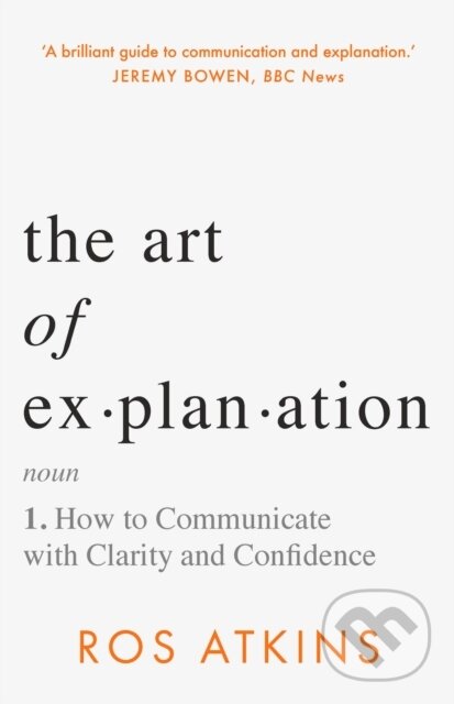 Kniha: The Art of Explanation (Ros Atkins). Wildfire, 2023 Kniha: The Art of Explanation (Ros Atkins). Wildfire, 2023