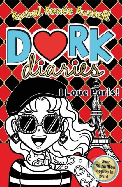 Kniha: Dork Diaries: I Love Paris! (Rachel Renee Russell). Simon & Schuster, 2023 Kniha: Dork Diaries: I Love Paris! (Rachel Renee Russell). Simon & Schuster, 2023