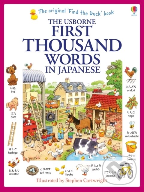 Kniha: First Thousand Words in Japanese (Heather Amery). Usborne, 2014 Kniha: First Thousand Words in Japanese (Heather Amery). Usborne, 2014