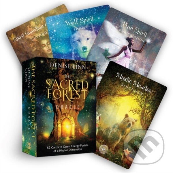 Kniha: Sacred Forest Oracle Cards (Denise Linn). Hay House, 2021 Kniha: Sacred Forest Oracle Cards (Denise Linn). Hay House, 2021