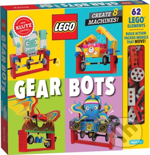 Kniha: LEGO Gear Bots (Editors of Klutz). Klutz, 2020 Kniha: LEGO Gear Bots (Editors of Klutz). Klutz, 2020