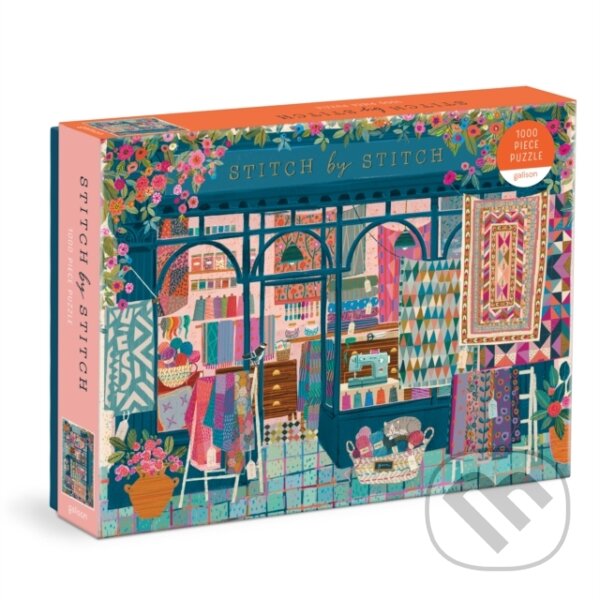 Kniha: Stitch by Stitch 1000 Piece Puzzle (Ball Victoria). Mudpuppy Press, 2023 Kniha: Stitch by Stitch 1000 Piece Puzzle (Ball Victoria). Mudpuppy Press, 2023