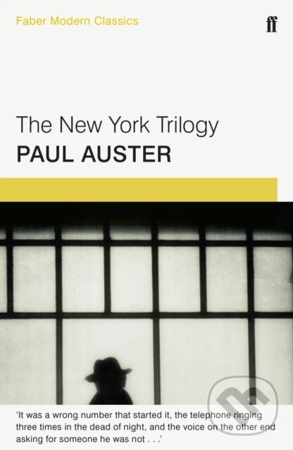 Kniha: The New York Trilogy (Paul Auster). Faber and Faber, 2015 Kniha: The New York Trilogy (Paul Auster). Faber and Faber, 2015