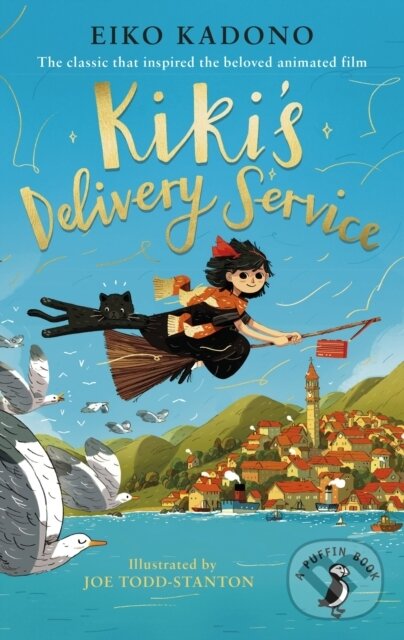 Kniha: Kiki's Delivery Service (Eiko Kadono). Puffin Books, 2021 Kniha: Kiki's Delivery Service (Eiko Kadono). Puffin Books, 2021