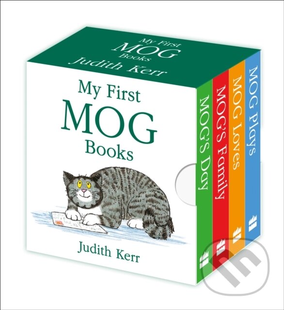 Kniha: My First Mog Books Little Library (Judith Kerr). HarperCollins, 2016 Kniha: My First Mog Books Little Library (Judith Kerr). HarperCollins, 2016