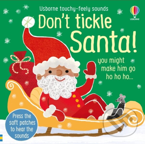 Kniha: Don't Tickle Santa! (Sam Taplin). Usborne, 2023 Kniha: Don't Tickle Santa! (Sam Taplin). Usborne, 2023