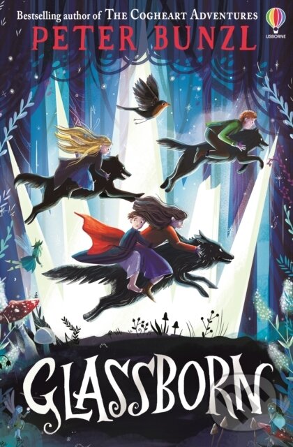 Kniha: Glassborn (Peter Bunzl). Usborne, 2023 Kniha: Glassborn (Peter Bunzl). Usborne, 2023