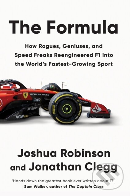 Kniha: The Formula (Jonathan Clegg a Joshua Robinson). Monoray, 2024 Kniha: The Formula (Jonathan Clegg a Joshua Robinson). Monoray, 2024