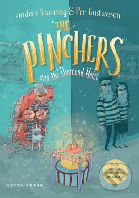 Kniha: The Pinchers and the Diamond Heist (Anders Sparring). Gecko, 2024 Kniha: The Pinchers and the Diamond Heist (Anders Sparring). Gecko, 2024