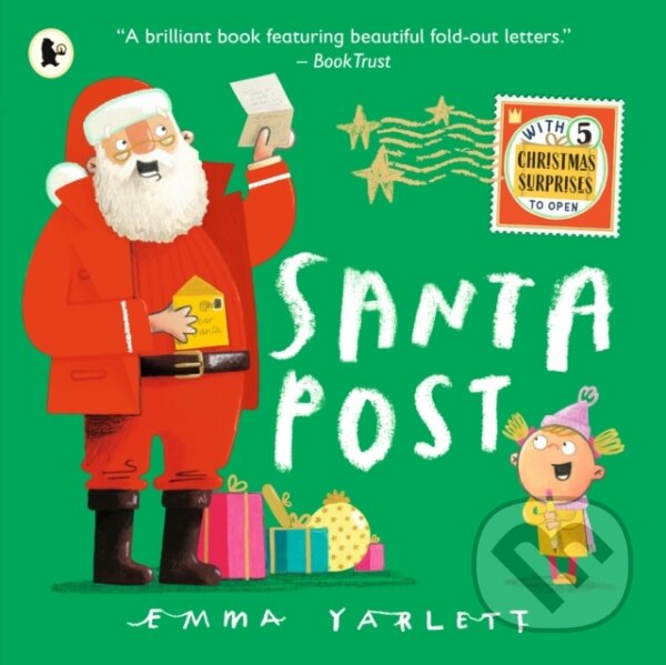 Kniha: Santa Post (Emma Yarlett). Walker books, 2023 Kniha: Santa Post (Emma Yarlett). Walker books, 2023