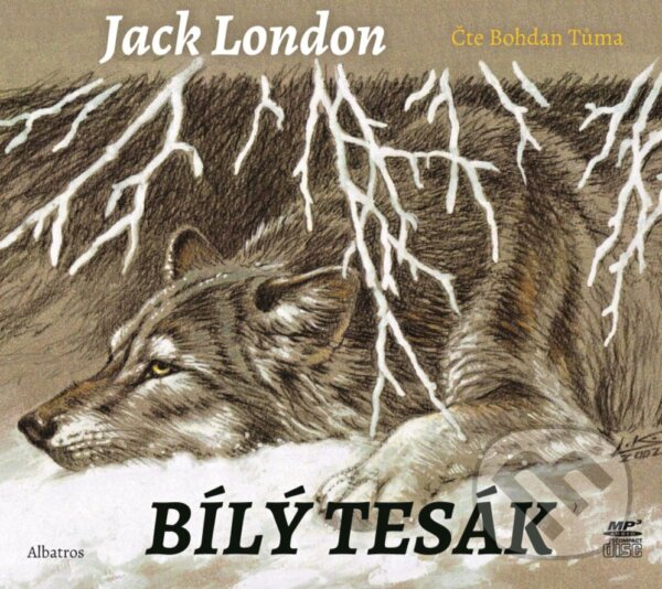Audiokniha: Bílý tesák (Jack London). Albatros CZ, 2017 Audiokniha: Bílý tesák (Jack London). Albatros CZ, 2017