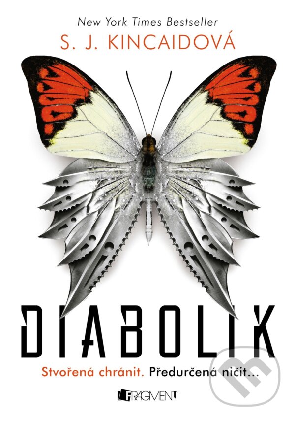 Kniha: Diabolik (S.J. Kincaid). Nakladatelství Fragment, 2017 Kniha: Diabolik (S.J. Kincaid). Nakladatelství Fragment, 2017