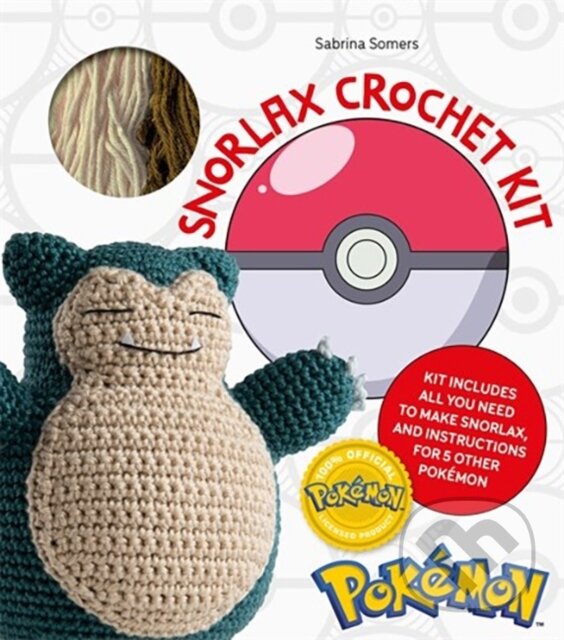 Kniha: PokeMon Crochet Snorlax Kit (Sabrina Somers). David and Charles, 2024 Kniha: PokeMon Crochet Snorlax Kit (Sabrina Somers). David and Charles, 2024