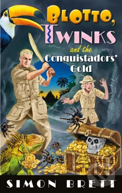 Kniha: Blotto, Twinks and the Conquistadors' Gold (Simon Brett). Constable, 2024 Kniha: Blotto, Twinks and the Conquistadors' Gold (Simon Brett). Constable, 2024