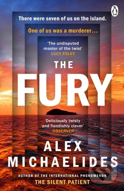 Kniha: The Fury (Alex Michaelides). Penguin Books, 2024 Kniha: The Fury (Alex Michaelides). Penguin Books, 2024