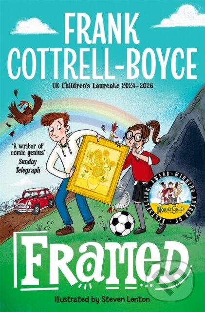 Kniha: Framed (Frank Cottrell-Boyce). Pan Macmillan, 2024 Kniha: Framed (Frank Cottrell-Boyce). Pan Macmillan, 2024