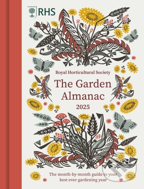 Kniha: RHS The Garden Almanac 2025 (Guy Barter, Royal Horticultural Society a Zia Allaway). Frances Lincoln, 2024 Kniha: RHS The Garden Almanac 2025 (Guy Barter, Royal Horticultural Society a Zia Allaway). Frances Lincoln, 2024