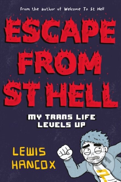 Kniha: Escape From St Hell Graphic Memoir (Lewis Hancox). Scholastic, 2024 Kniha: Escape From St Hell Graphic Memoir (Lewis Hancox). Scholastic, 2024