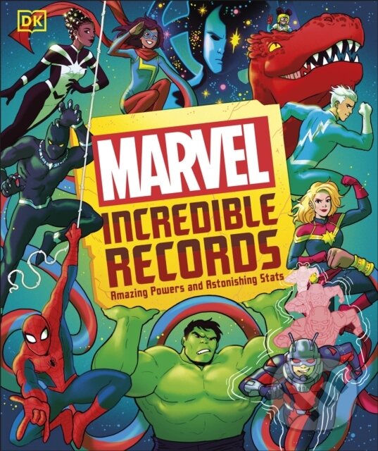 Kniha: Marvel Incredible Records (Melanie Et Al Scott). Dorling Kindersley Children, 2024 Kniha: Marvel Incredible Records (Melanie Et Al Scott). Dorling Kindersley Children, 2024