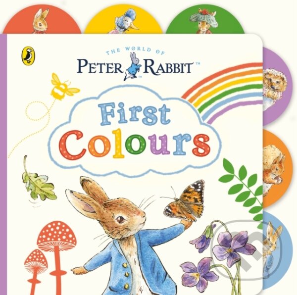 Kniha: Peter Rabbit: First Colours (Beatrix Potter). Puffin Books, 2024 Kniha: Peter Rabbit: First Colours (Beatrix Potter). Puffin Books, 2024