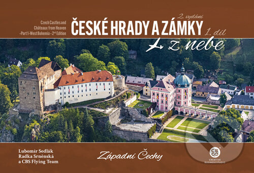 Kniha: České hrady a zámky z nebe: Západní Čechy (Lubomír Sedlák a Radka Srněnská). Malované Mapy, 2024 Kniha: České hrady a zámky z nebe: Západní Čechy (Lubomír Sedlák a Radka Srněnská). Malované Mapy, 2024