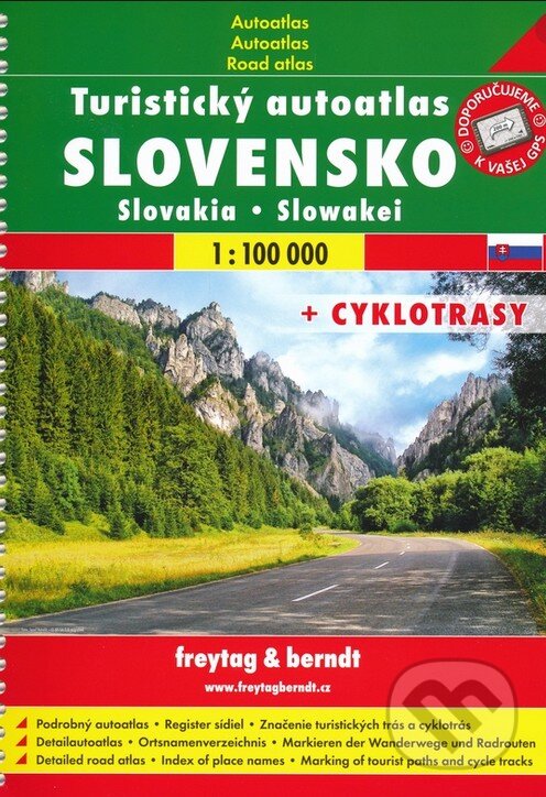 Slovensko 1:100 000 (freytag&berndt). freytag&berndt, 2018 Slovensko 1:100 000 (freytag&berndt). freytag&berndt, 2018