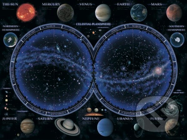 Puzzle: Astronómia (Ravensburger). Ravensburger Puzzle: Astronómia (Ravensburger). Ravensburger