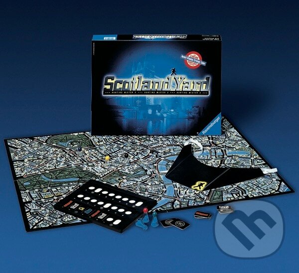Spoločenská hra: Scotland Yard 97 Hra (Ravensburger). Ravensburger Spoločenská hra: Scotland Yard 97 Hra (Ravensburger). Ravensburger