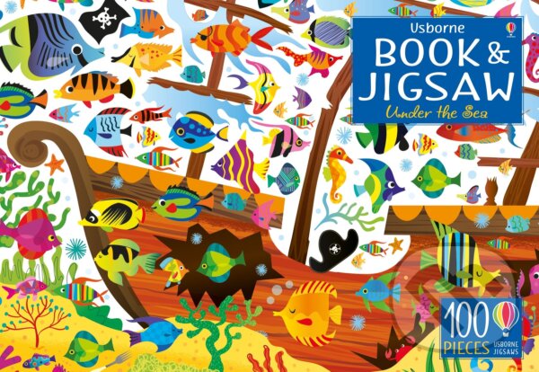Kniha: Usborne Book and Jigsaw Under the Sea (Kirsteen Robson). Usborne, 2017 Kniha: Usborne Book and Jigsaw Under the Sea (Kirsteen Robson). Usborne, 2017