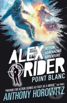 Kniha: Point Blanc (Anthony Horowitz). Walker books, 2015 Kniha: Point Blanc (Anthony Horowitz). Walker books, 2015