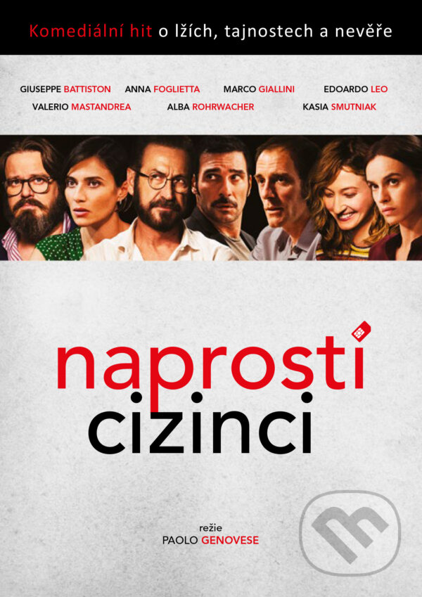 Film: Naprostí cizinci (Paolo Genovese) (DVD). Magicbox, 2017 Film: Naprostí cizinci (Paolo Genovese) (DVD). Magicbox, 2017