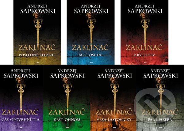 Kniha: Séria Zaklínač (Andrzej Sapkowski). Plus, 2017 Kniha: Séria Zaklínač (Andrzej Sapkowski). Plus, 2017
