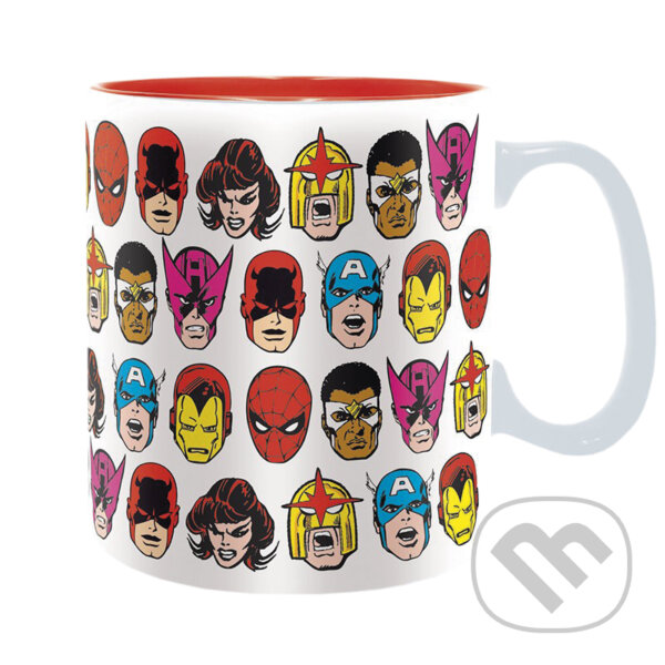Hrnček Marvel: Marvel Heads (Magicbox FanStyle). Magicbox FanStyle, 2017 Hrnček Marvel: Marvel Heads (Magicbox FanStyle). Magicbox FanStyle, 2017