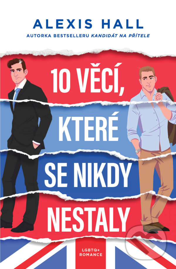 Kniha: 10 věcí, které se nikdy nestaly (Alexis Hall). Red, 2025 Kniha: 10 věcí, které se nikdy nestaly (Alexis Hall). Red, 2025