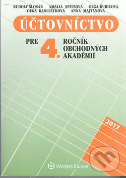 Kniha: Účtovníctvo pre 4. ročník obchodných akadémií (Amália Spitzová, Oľga Ďuricová a Rudolf Šlosár). Wolters Kluwer, 2017 Kniha: Účtovníctvo pre 4. ročník obchodných akadémií (Amália Spitzová, Oľga Ďuricová a Rudolf Šlosár). Wolters Kluwer, 2017