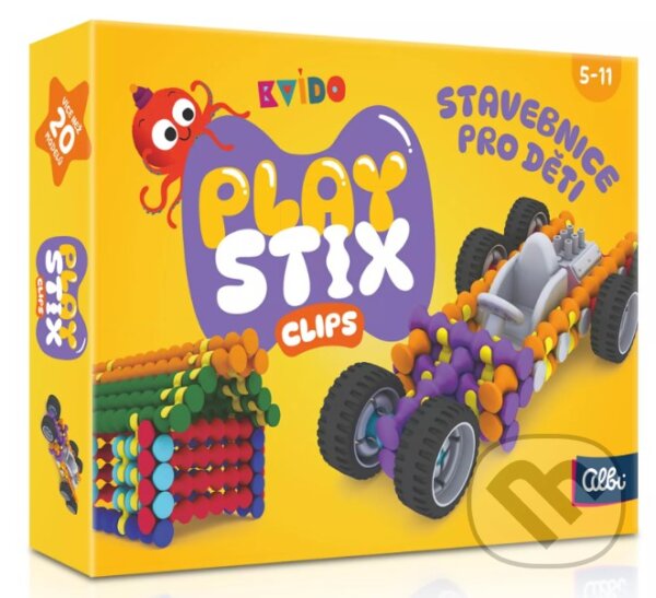 Společenská hra: Kvído - Playstix Clips (Albi). Albi, 2025 Společenská hra: Kvído - Playstix Clips (Albi). Albi, 2025