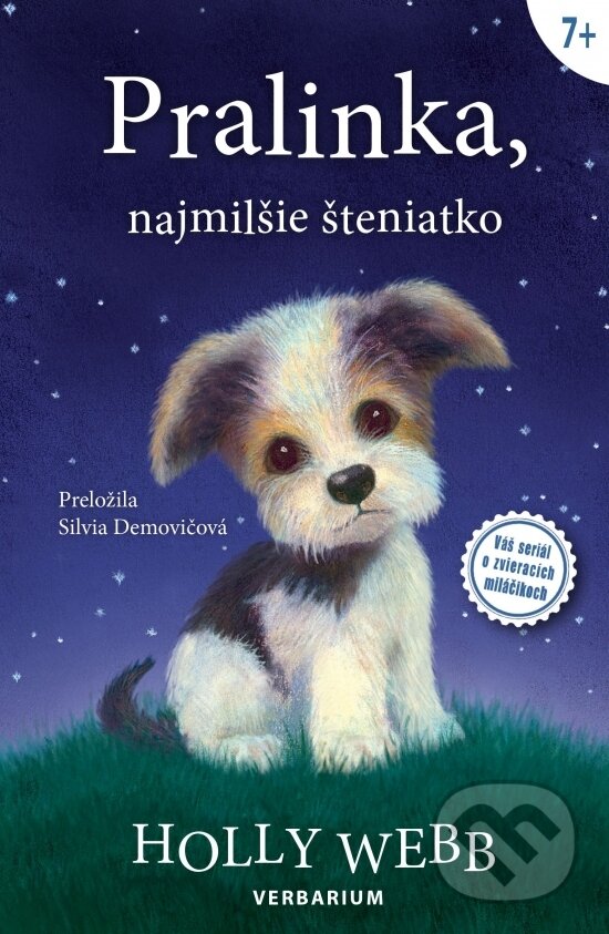 Kniha: Pralinka, najmilšie šteniatko (Holly Webb). Verbarium, 2025 Kniha: Pralinka, najmilšie šteniatko (Holly Webb). Verbarium, 2025