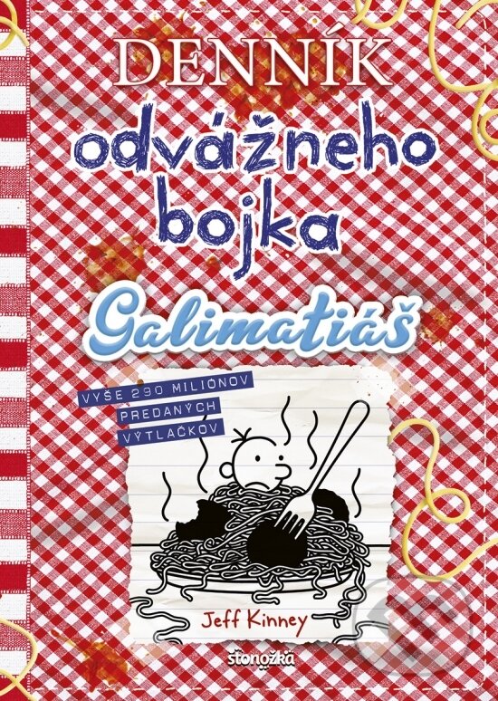 Kniha: Denník odvážneho bojka 19 (Jeff Kinney). Stonožka, 2025 Kniha: Denník odvážneho bojka 19 (Jeff Kinney). Stonožka, 2025