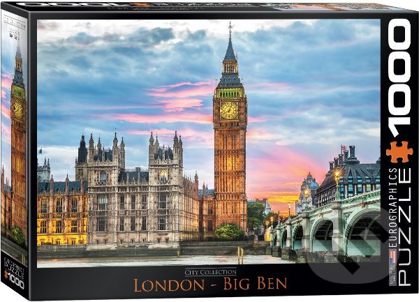 Londýn Big Ben, EuroGraphics, 2017