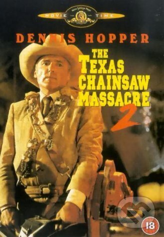 Film: The Texas Chainsaw Massacre 2 (Tobe Hooper) (DVD). Mido film, 1986 Film: The Texas Chainsaw Massacre 2 (Tobe Hooper) (DVD). Mido film, 1986