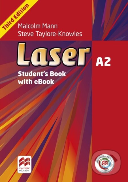 Kniha: Laser 3rd edition A2 Student's Book with eBook and MPO Pack (Malcolm Mann a Steve Taylore-Knowles). MacMillan, 2023 Kniha: Laser 3rd edition A2 Student's Book with eBook and MPO Pack (Malcolm Mann a Steve Taylore-Knowles). MacMillan, 2023