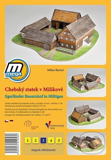 Kniha: Chebský statek v Milíkově (Milan Bartoš). MegaGraphic, 2025 Kniha: Chebský statek v Milíkově (Milan Bartoš). MegaGraphic, 2025