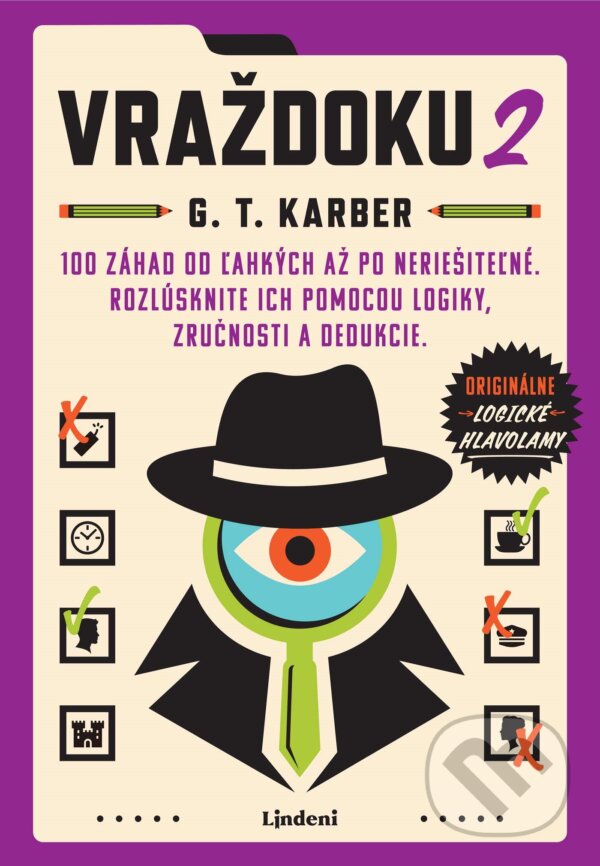 Kniha: Vraždoku 2 (G.T. Karber). Lindeni, 2025 Kniha: Vraždoku 2 (G.T. Karber). Lindeni, 2025