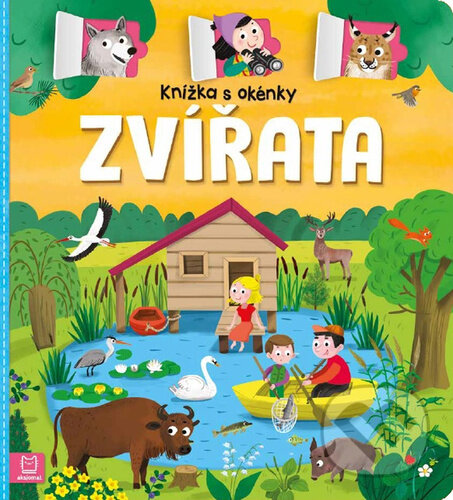 Kniha: Knížka s okénky: Zvířata (Agnieszka Bator). Aksjomat, 2025 Kniha: Knížka s okénky: Zvířata (Agnieszka Bator). Aksjomat, 2025